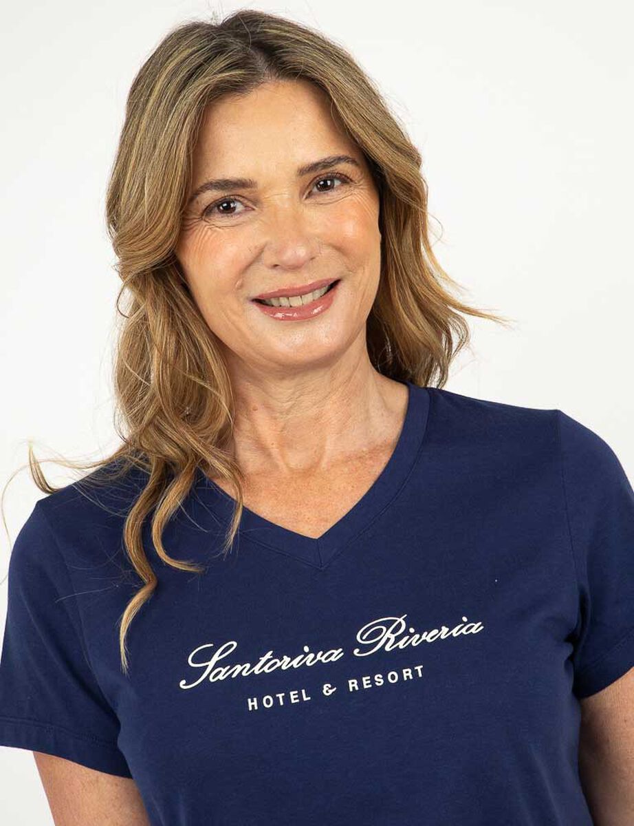 Polera Manga Corta Mujer Portman Club