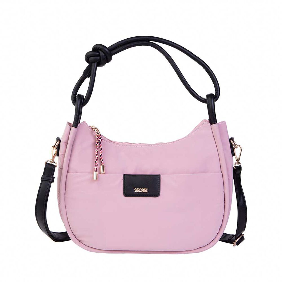 Cartera Bandolera Rosada Savannah Secret