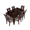 Juego de Comedor Muebles Hema Sevilla 6 Sillas Chocolate