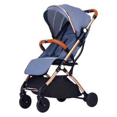 Coche de Paseo Últra Compacto con Accesorios Azul Lubabycas