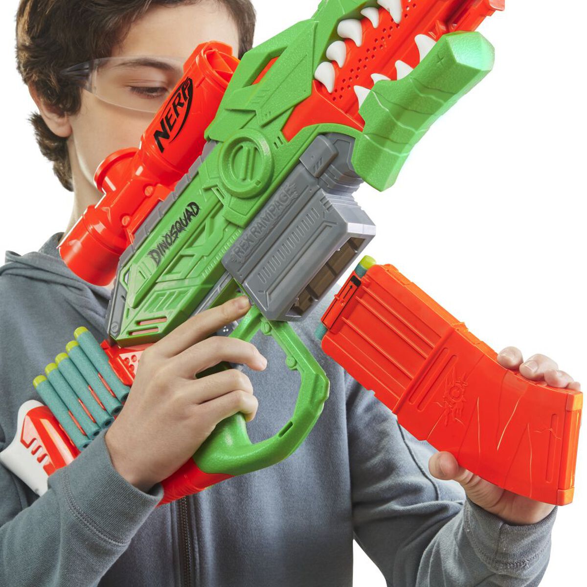 Lanzador Nerf DinoSquad Rex-Rampage