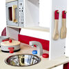 Cocina de Madera Gamepower Roja con Accesorios