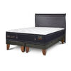 Cama Europea CIC Base Dividida 2 Plazas Grand Premium + Respaldo Miro Negro