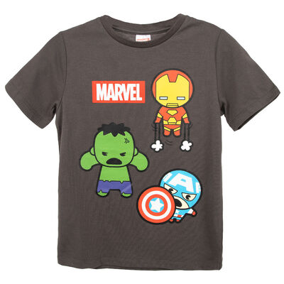 Imagen 1 del producto Polera Manga Corta Marvel Niño Licencias Grafito