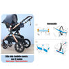 Coche Travel System con Accesorios LuBabycas X1 Negro