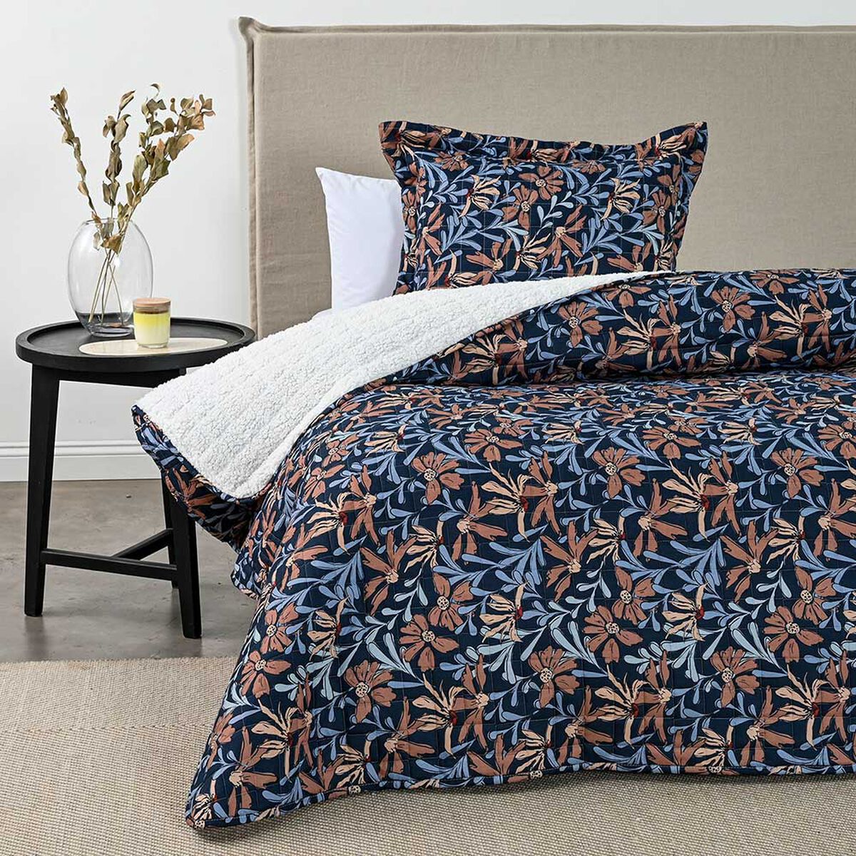 Quilt Sherpa American Family 1.5 Plazas Lia
