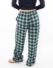 Pantalón Tartán Cintura Elasticada Mujer Icono