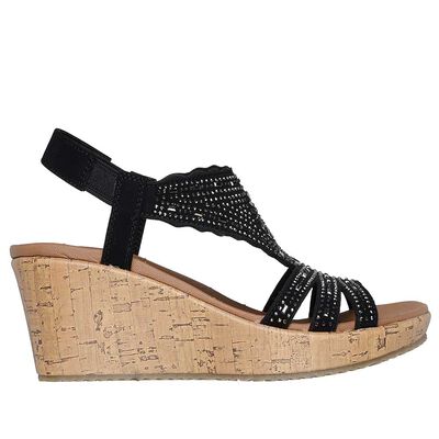 Imagen 2 del producto Sandalia Urbana Mujer Skechers Negro