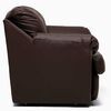 Juego de Living Cabsur Caburga Sof&aacute; 3 Cuerpos + Sof&aacute; 2 Cuerpos PU Caf&eacute;