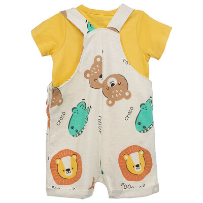 Imagen 2 del producto Conjunto Body+Jardinera Bebé Chess Baby Beige