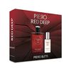 Set Perfume Piero Butti Hombre Red Deep 100 ML EDP + Miniatura