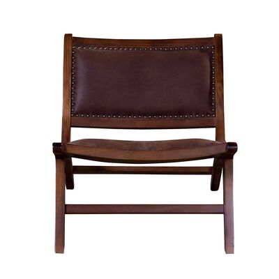 Sitial Latam Home Hannover Cuero Kentucky 1 Cuerpo Café Moro