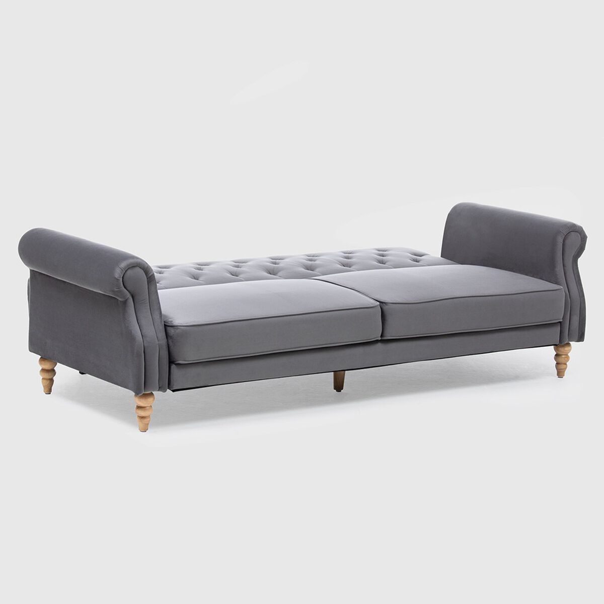 Futón Daniels EG2025GR 3 Cuerpos Gris