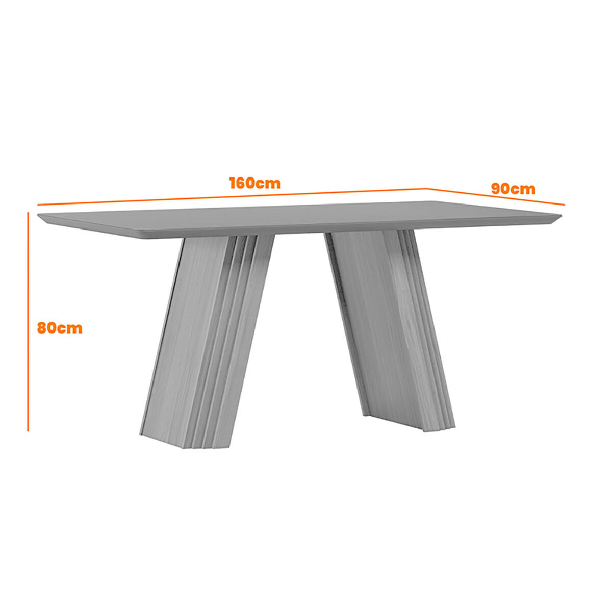 Juego de Comedor VekkaHome Fer 6 Sillas Gris