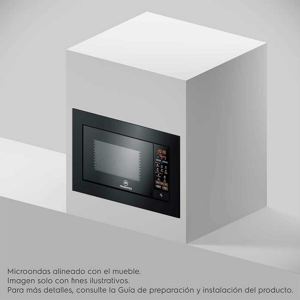 Microondas Empotrable Mademsa MM2EN 27 lts.