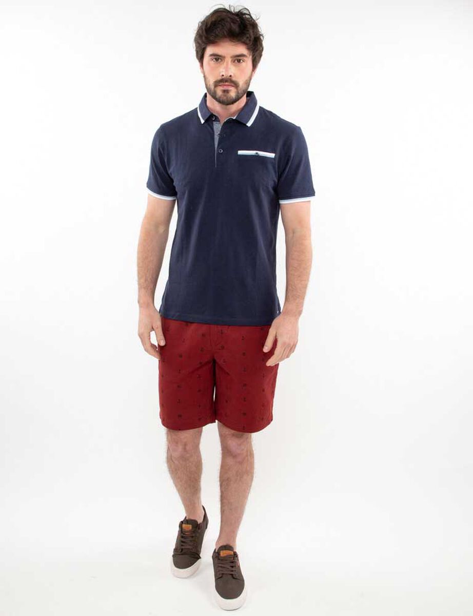 Polera Piqué Hombre Portman Club