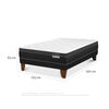 Cama Europea Belsogno 1,5 Plazas Premium