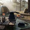 Tetera Plegable Camping Outdoor Uso Diario Negra Pro Outdoor