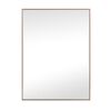 Espejo Marco Aluminio Vgo para Colgar Rectangular 60 x 50 cm Cobre