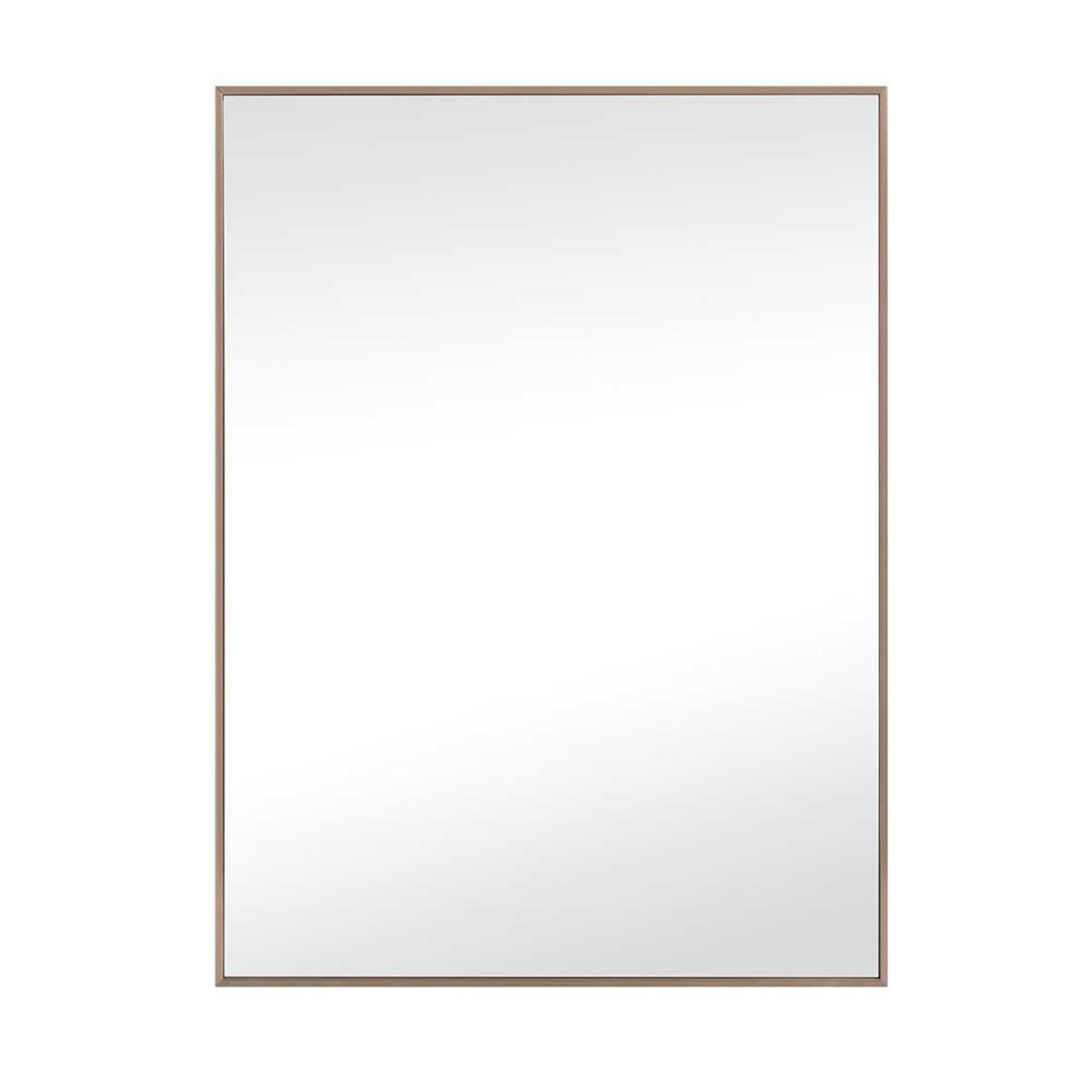 Espejo Marco Aluminio Vgo para Colgar Rectangular 60 x 50 cm Cobre