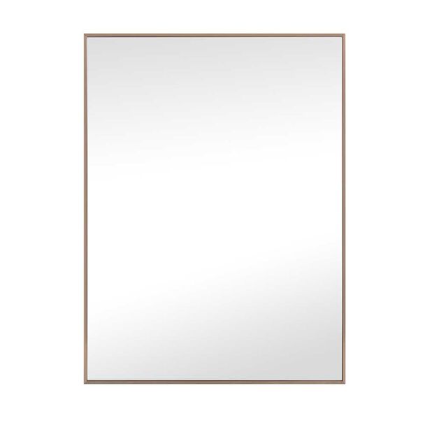 Espejo Marco Aluminio Vgo para Colgar Rectangular 60 x 50 cm Cobre