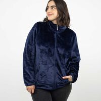 Polerón Mujer Extralindas Azul, Cafe, Mostaza, Negro, Rosado