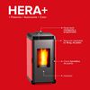 Estufa a Pellet Bosca Hera + Rojo