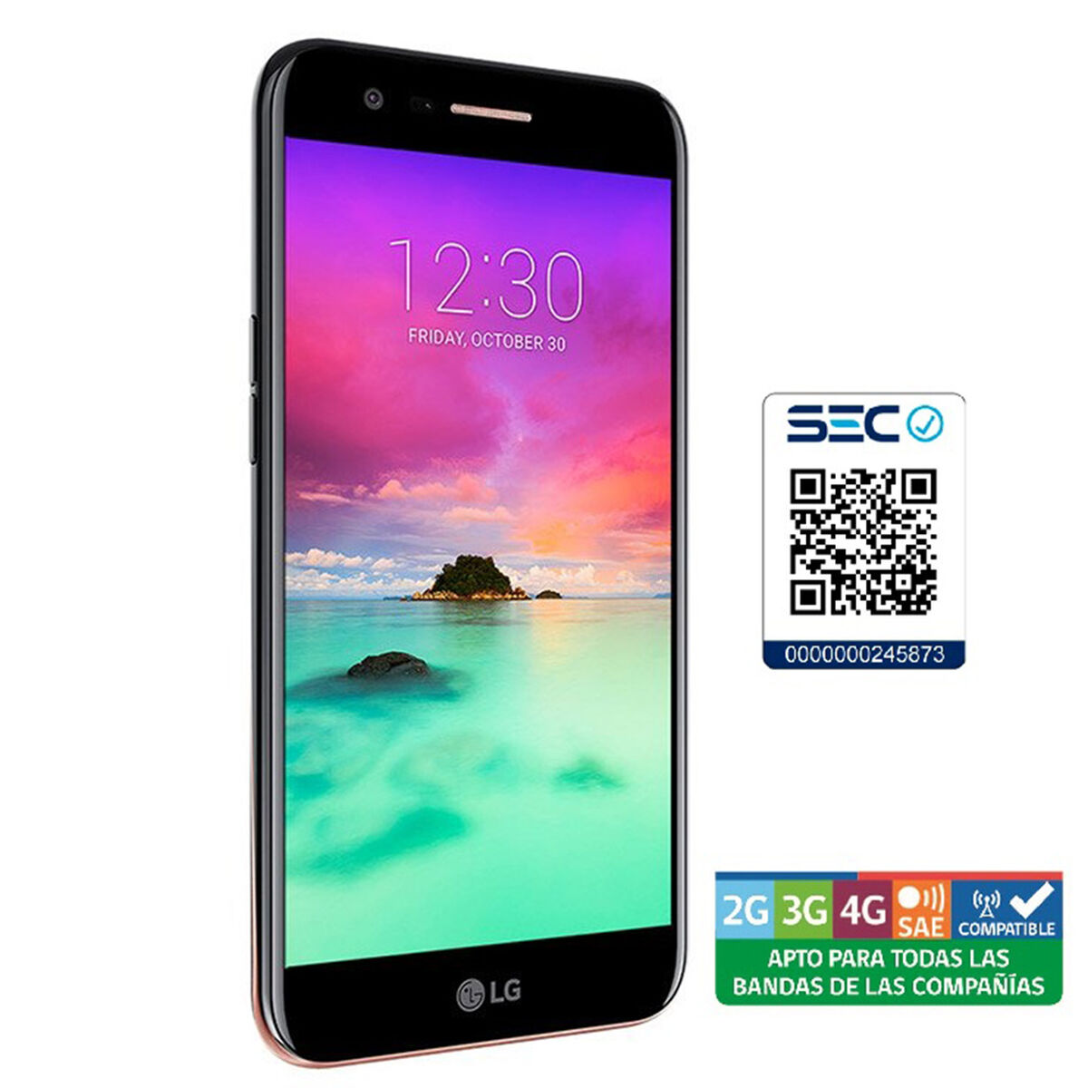 Celular LG 5.3" Negro Movistar