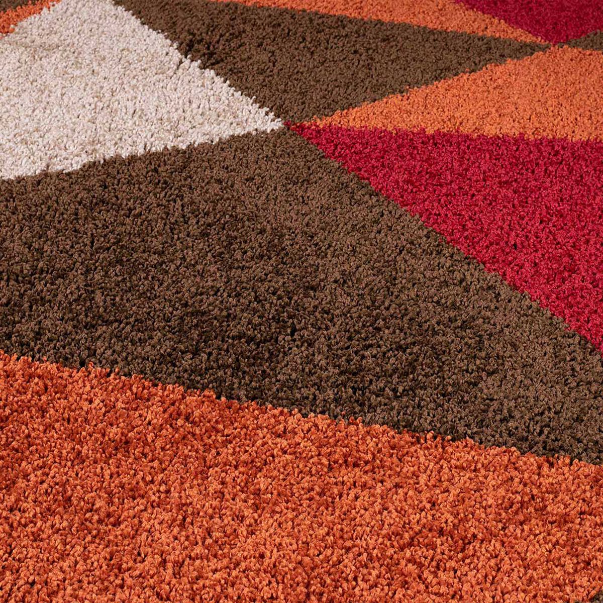 Alfombra Dib Touch 160 x 230 cm Rojo
