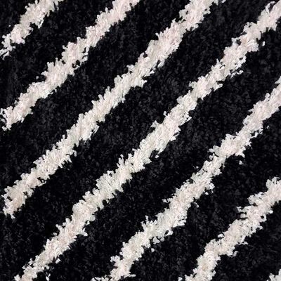 Imagen 2 del producto Alfombra Idetex Shaggy Guiza 230 x 170 Negro