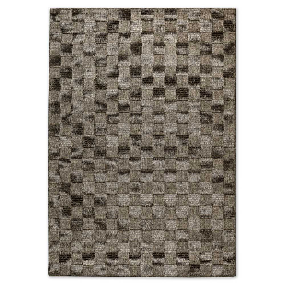 Alfombra Elements & Co Square Lana Gris 240x330 cm