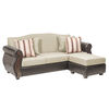 Sofá Seccional Reversible Innovamuebles New Bugambilia Beige 3-1 