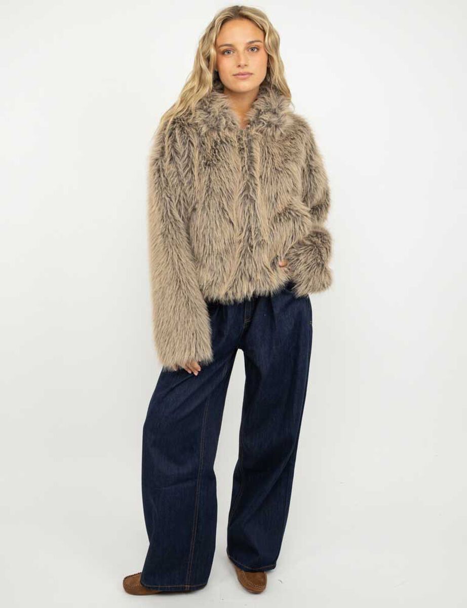 Chaqueta Peluda Mujer Icono