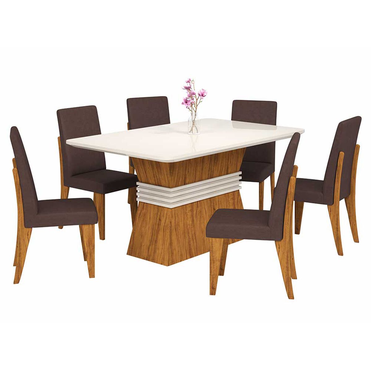 Juego de Comedor Exit Milan 6 Sillas