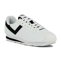 Zapatilla Urbana Hombre Pony Blanco, Negro