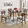 Juego de Comedor Innovamuebles Lucca Beige 4 Sillas 