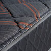 Cama Europea Celta 2 Plazas Black Plus Base Dividida + Respaldo