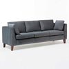 Sofá Barra Design Estocolmo 3 Cuerpos Gris