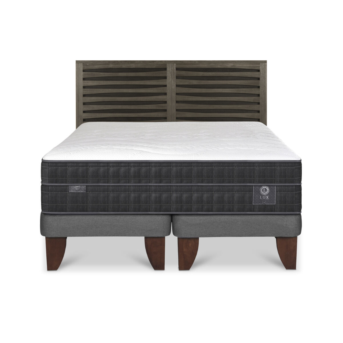 Cama Europea CIC King Lux + 1 Respaldo Rhone