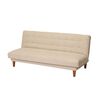 Futón Latam Home Turin Lino 3 Cuerpos Beige