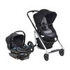 Coche Travel System Lila+Coral Xp Essential Black Maxi-Cosi