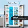 Midea Refrigerador Side by Side 527 lts MDRS710FGE50 176,5x89,5CM