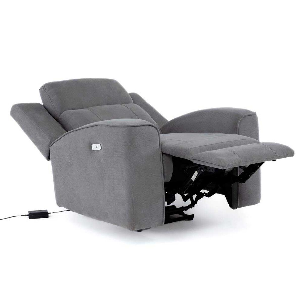 Berger Reclinable Eléctrico Daniels KM807CPWGR 1 Cuerpo Gris