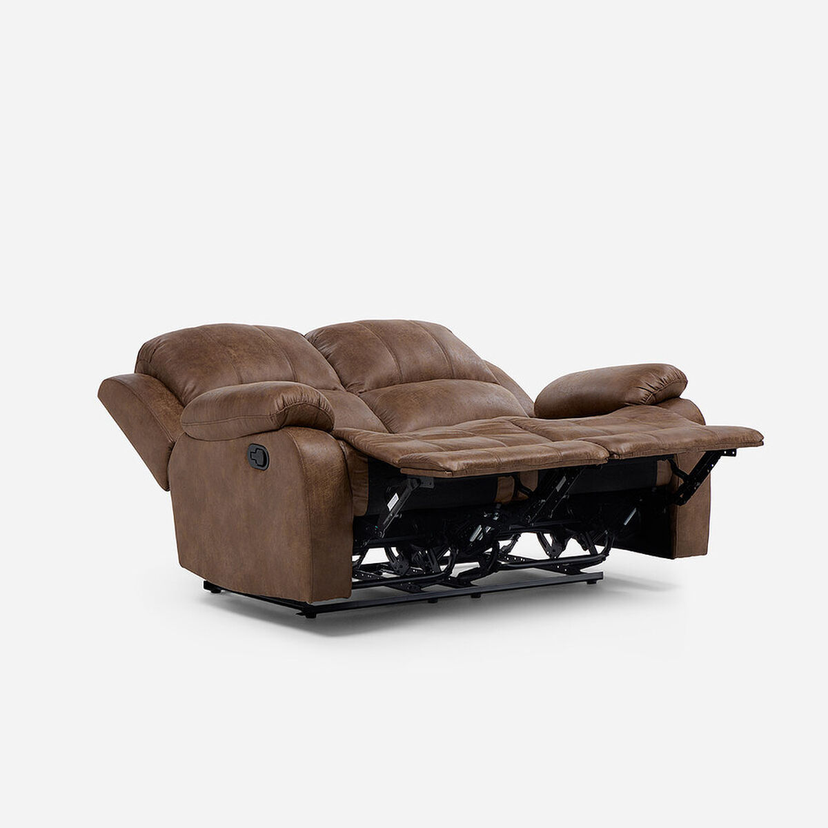 Sofá Reclinable Rosen Umbria 2 Cuerpos Tabaco