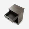 Respaldo 2 Plazas + 2 Veladores Rosen Tabor Grafito