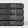 Toalla de Baño American Family Liso 76 x 160 cm Gris