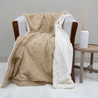 Manta Doral Plush Sherpi 127x152 cm D2