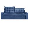 Sofá Reclinable Innovamuebles Magestic 2 Cuerpos Azul