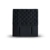 Respaldo Latam Home 1,5 Plazas Brescia Tela Velvet Negro