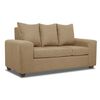 Juego de Living Innovamuebles Kahlo Sofá 3 Cuerpos + Dos Butacas 1 Cuerpo Beige